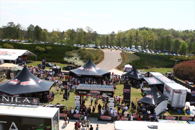 The IZOD IndyCar Series Fan Village -- Photo by: Chris Jones