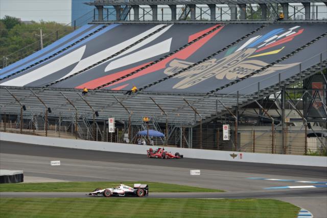 Will Power on track during the Angie's List Grand Prix of Indianapolis -- Photo by: John Cote