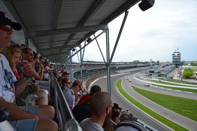 Fans enjoying the Angie's List Grand Prix of Indianapolis -- Photo by: John Cote