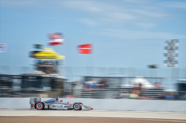 Will Power on course during qualifications for the Firestone Grand Prix of St. Petersburg -- Photo by: Chris Owens