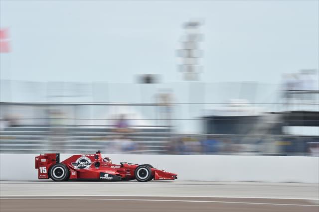 Graham Rahal on course during qualifications for the Firestone Grand Prix of St. Petersburg -- Photo by: Chris Owens