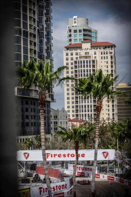 The Streets of St. Petersburg, FL comes to life for the Firestone Grand Prix of St. Petersburg -- Photo by: Shawn Gritzmacher