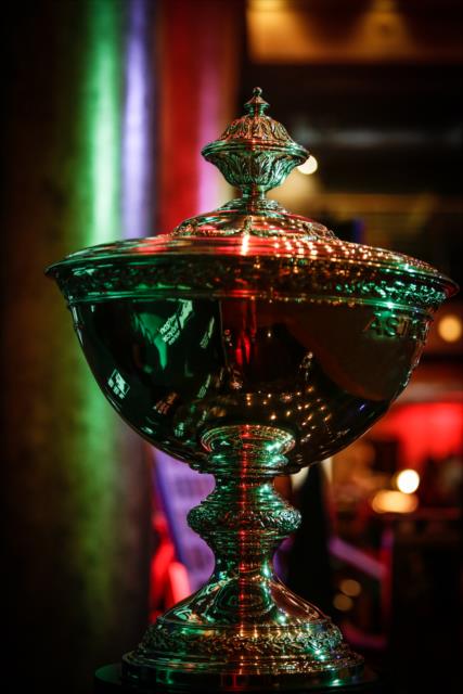 The Astor Cup on display during the kickoff welcoming celebration in St. Petersburg -- Photo by: Shawn Gritzmacher
