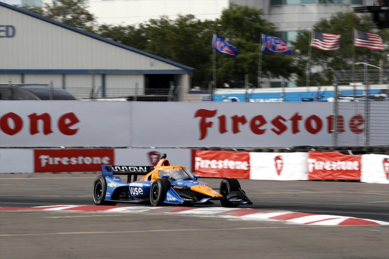 Felix Rosenqvist - Firestone Grand Prix of St. Petersburg -- Photo by: Chris Jones