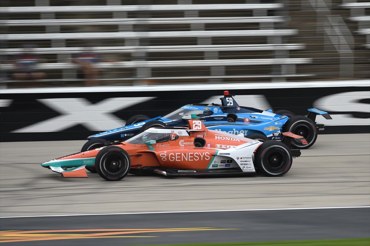 James Hinchcliffe and Conor Daly - GENESYS 300 -- Photo by: Chris Owens