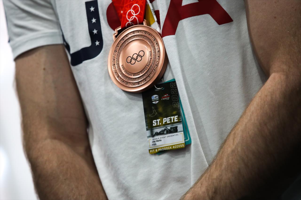 Bronze medalist Joey Mantia - Firestone Grand Prix of St. Petersburg - By: Chris Owens -- Photo by: Chris Owens