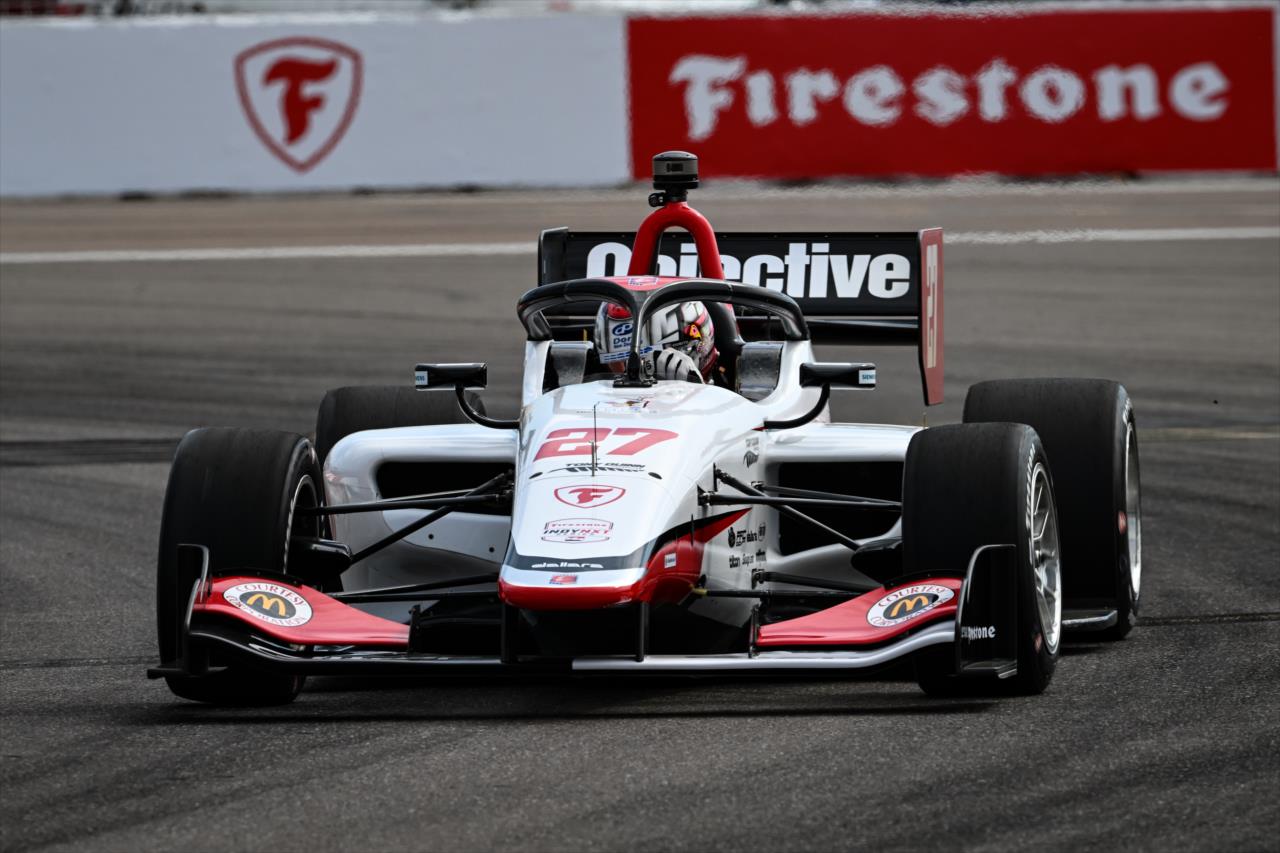 Hunter McElrea - INDY NXT By Firestone Grand Prix of St. Petersburg - By: James Black -- Photo by: James  Black