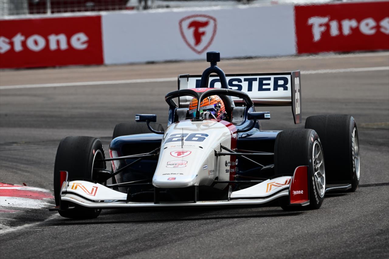 Louis Foster - INDY NXT By Firestone Grand Prix of St. Petersburg - By: James Black -- Photo by: James  Black