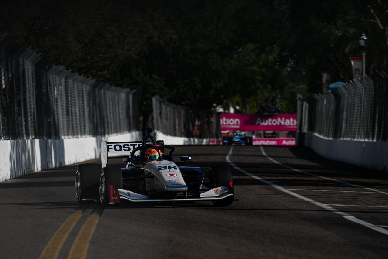Louis Foster - INDY NXT By Firestone Grand Prix of St. Petersburg - By: James Black -- Photo by: James  Black