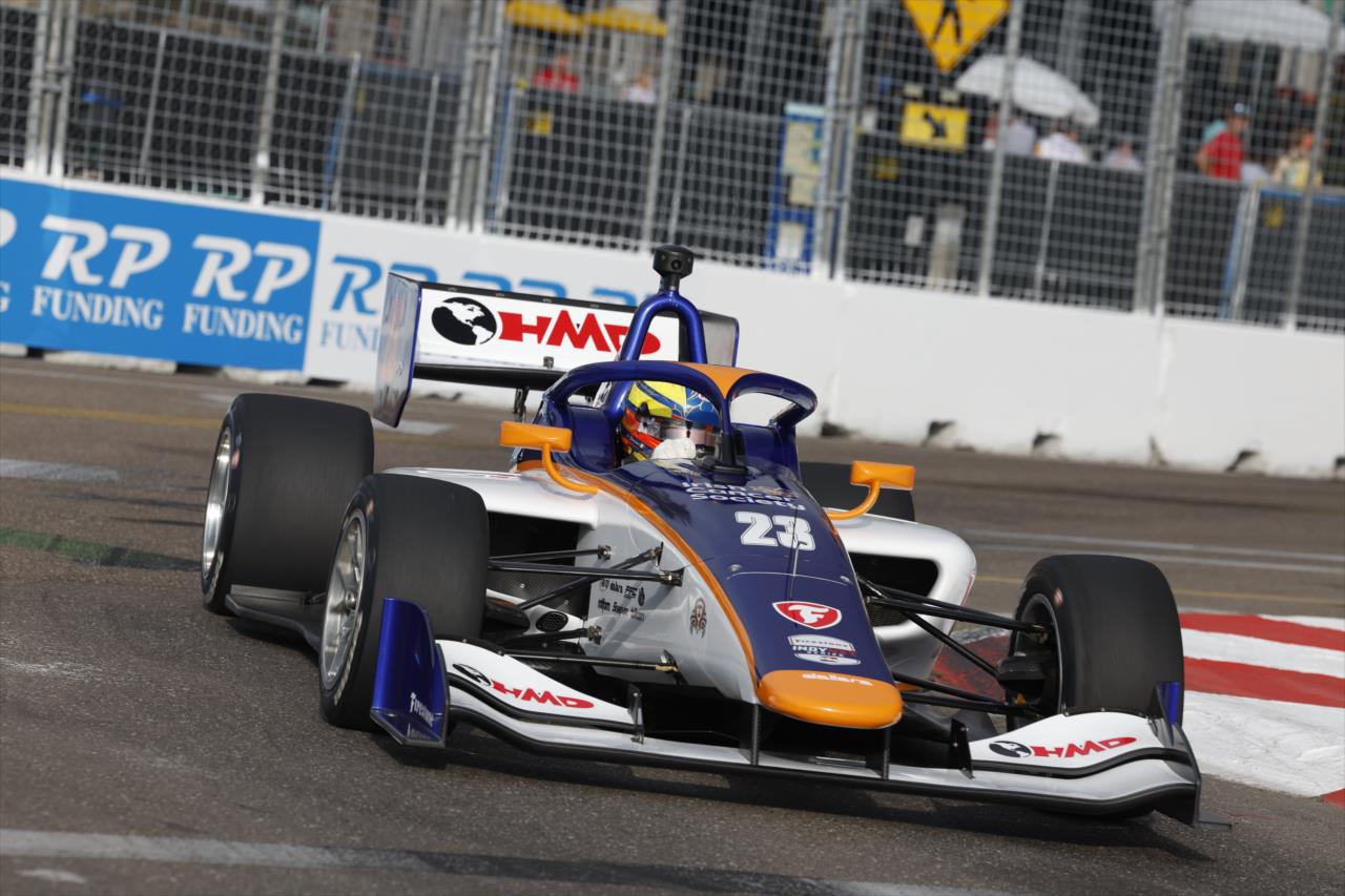 View INDY NXT By Firestone Grand Prix of St. Petersburg - Saturday, March 9, 2024 Photos
