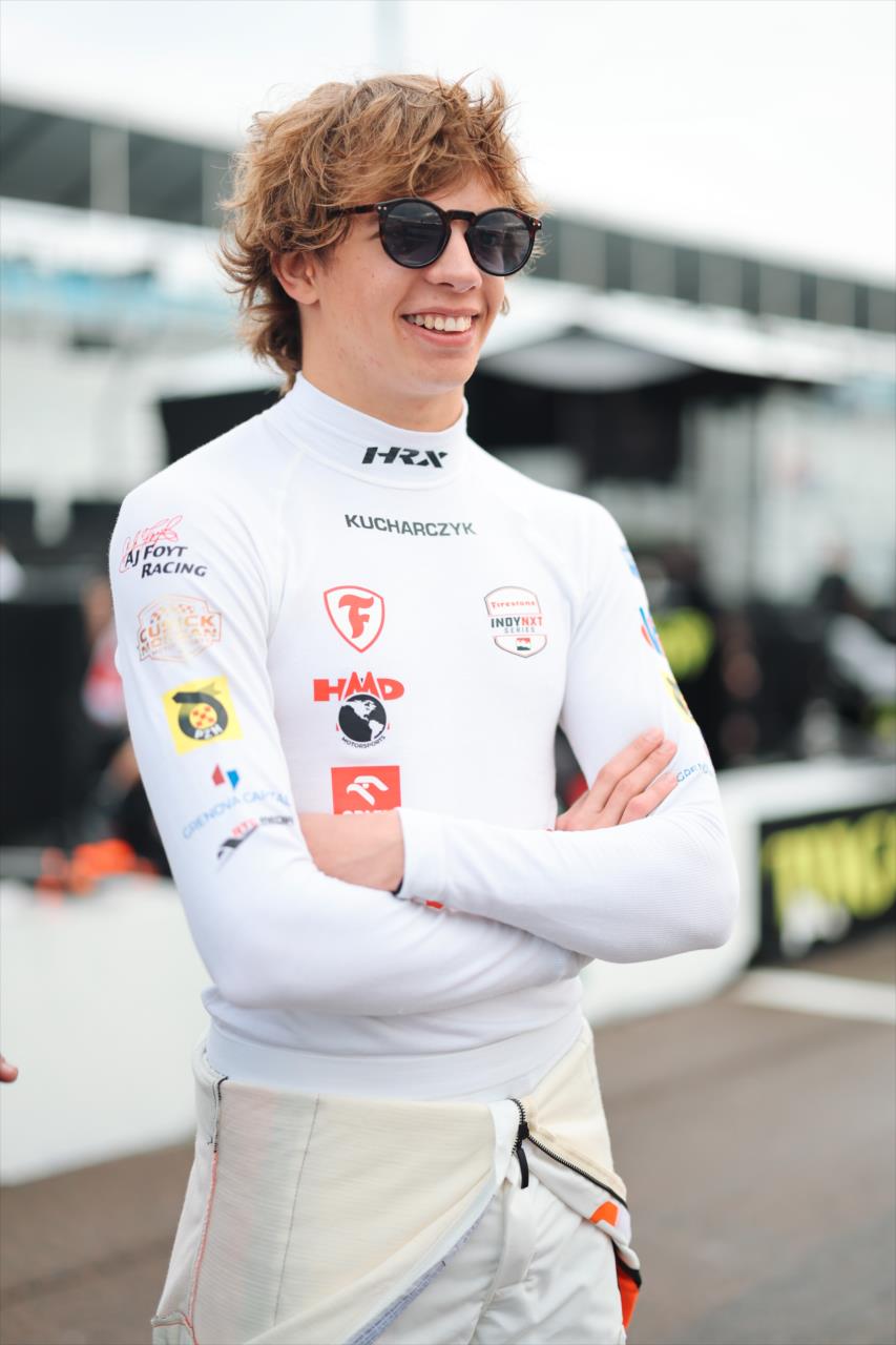 Tymek Kucharczyk - Grand Prix of St. Petersburg - By: Chris Owens -- Photo by: Chris Owens