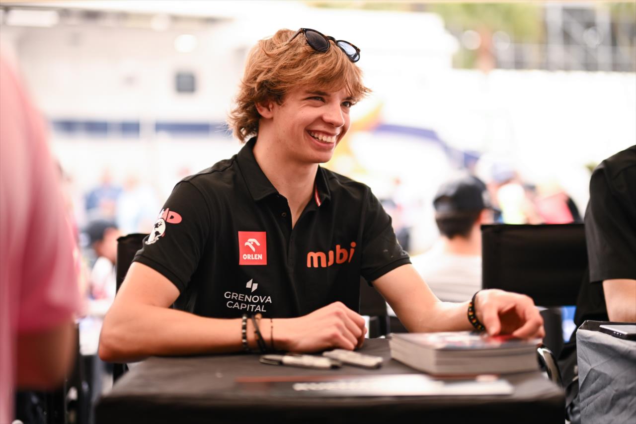 Tymek Kucharczyk - Grand Prix of St. Petersburg - By: James Black -- Photo by: James  Black