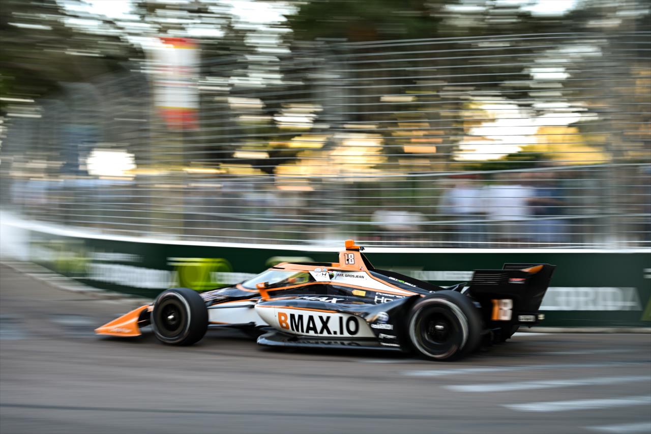Romain Grosjean - Firestone Grand Prix of St. Petersburg - By: James Black -- Photo by: James  Black