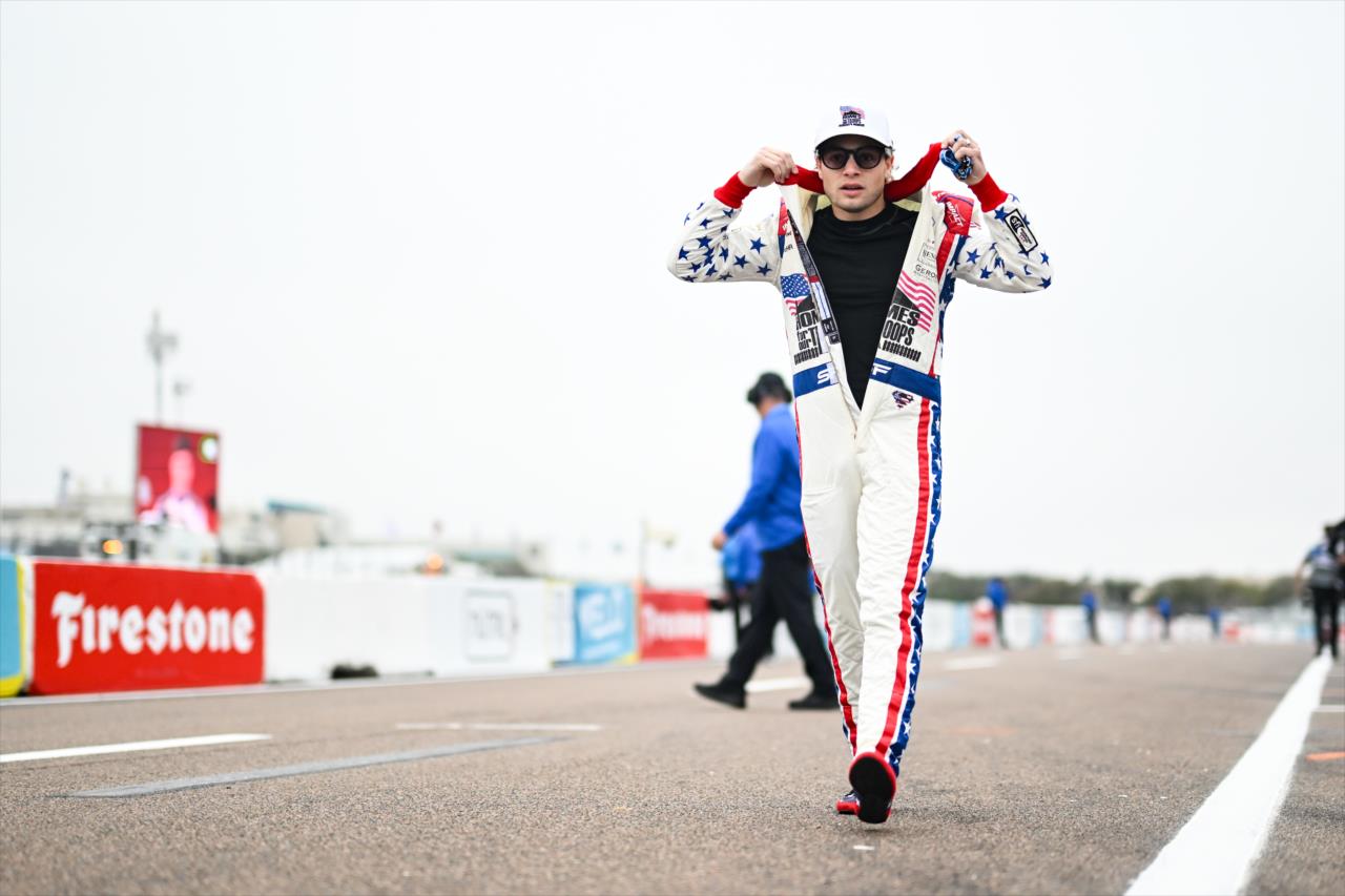 Santino Ferrucci - Firestone Grand Prix of St. Petersburg - By: James Black -- Photo by: James  Black