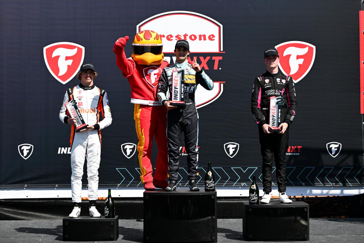 Tymek Kucharczyk, Firehawk, Nikita Johnson and Max Taylor - Grand Prix of St. Petersburg - By: James Black -- Photo by: James  Black