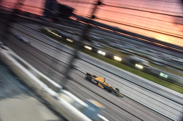 Ryan Briscoe enters Turn 2 during the Firestone 600 at Texas Motor Speedway -- Photo by: Chris Owens