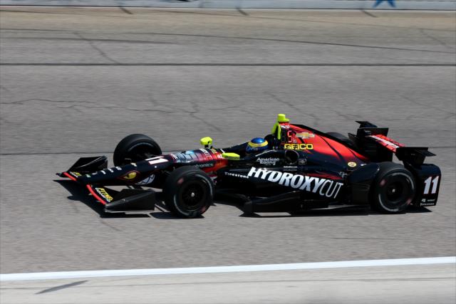 Sebastien Bourdais exits Turn 4 during practice for the Firestone 600 at Texas Motor Speedway -- Photo by: Chris Jones