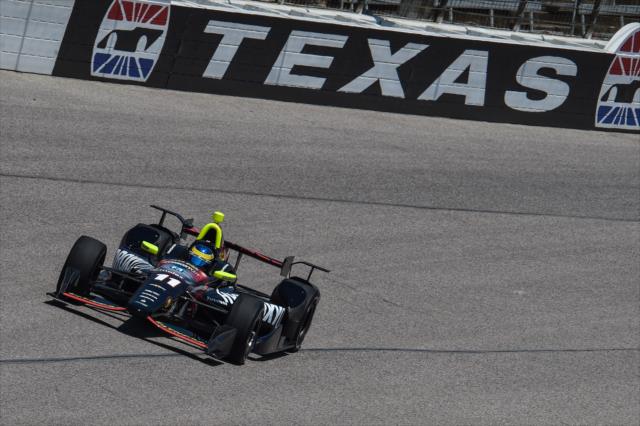 Sebastien Bourdais on course during practice for the Firestone 600 at Texas Motor Speedway -- Photo by: Chris Owens
