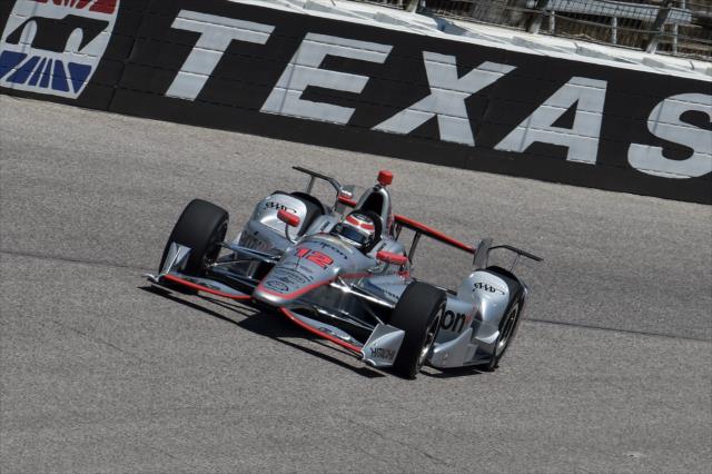 Will Power on course during practice for the Firestone 600 at Texas Motor Speedway -- Photo by: Chris Owens