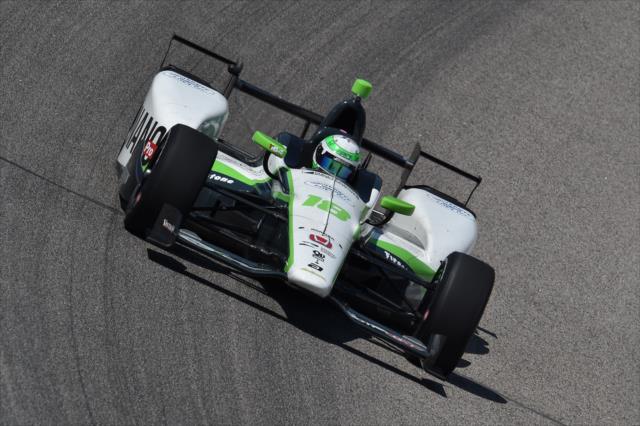 Conor Daly on course during practice for the Firestone 600 at Texas Motor Speedway -- Photo by: Chris Owens