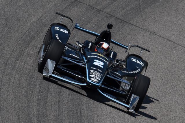 Juan Pablo Montoya on course during practice for the Firestone 600 at Texas Motor Speedway -- Photo by: Chris Owens
