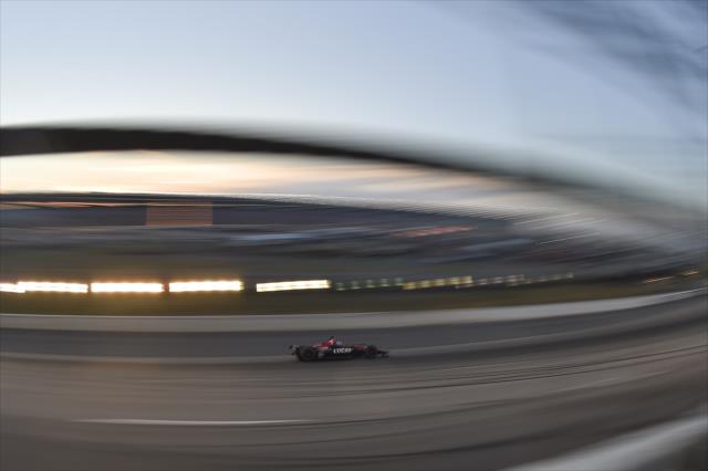 Robert Wickens races out of Turn 2 during the DXC Technology 600 at Texas Motor Speedway -- Photo by: Chris Owens
