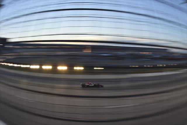 Robert Wickens sails out of Turn 2 during the DXC Technology 600 at Texas Motor Speedway -- Photo by: Chris Owens