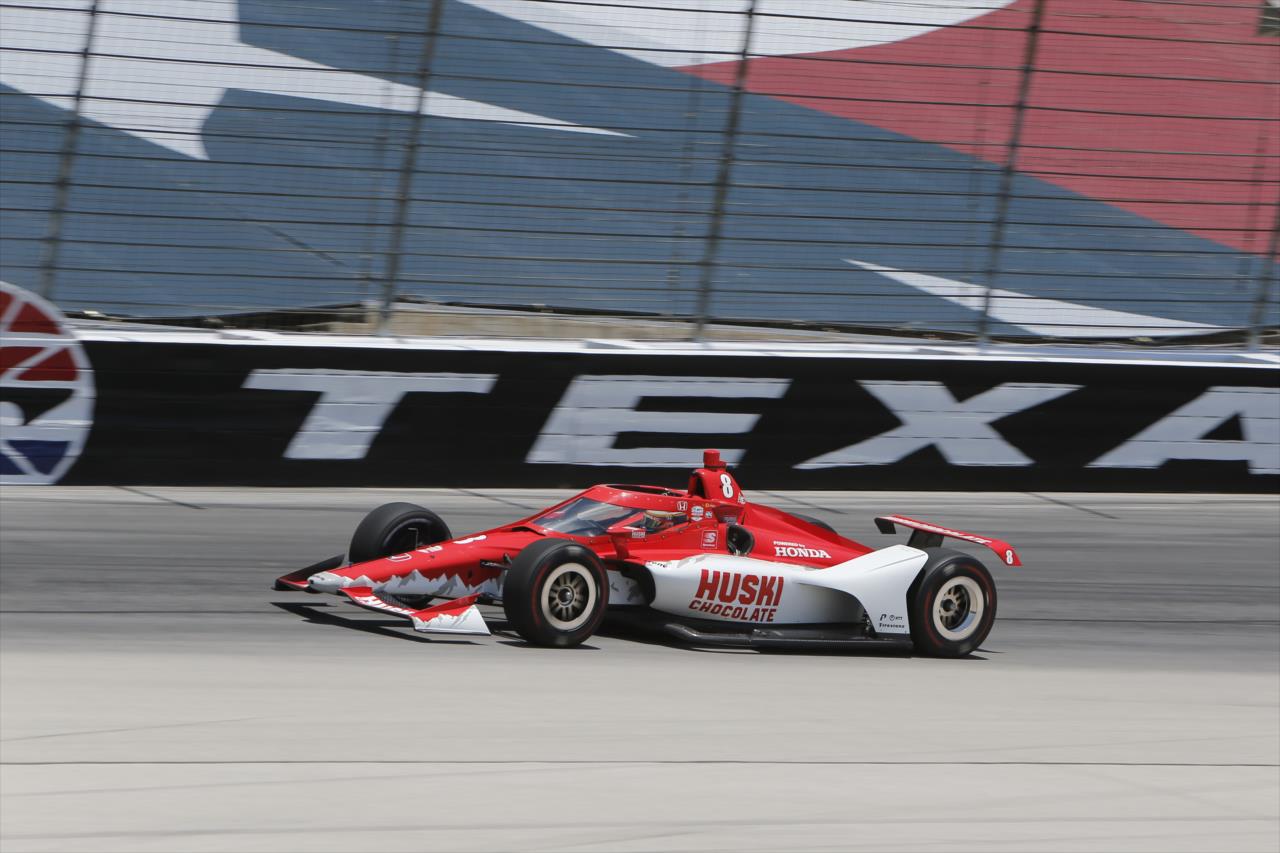 Marcus Ericsson during practice for the Genesys 300 at Texas Motor Speedway Saturday, June 6, 2020 -- Photo by: Chris Jones