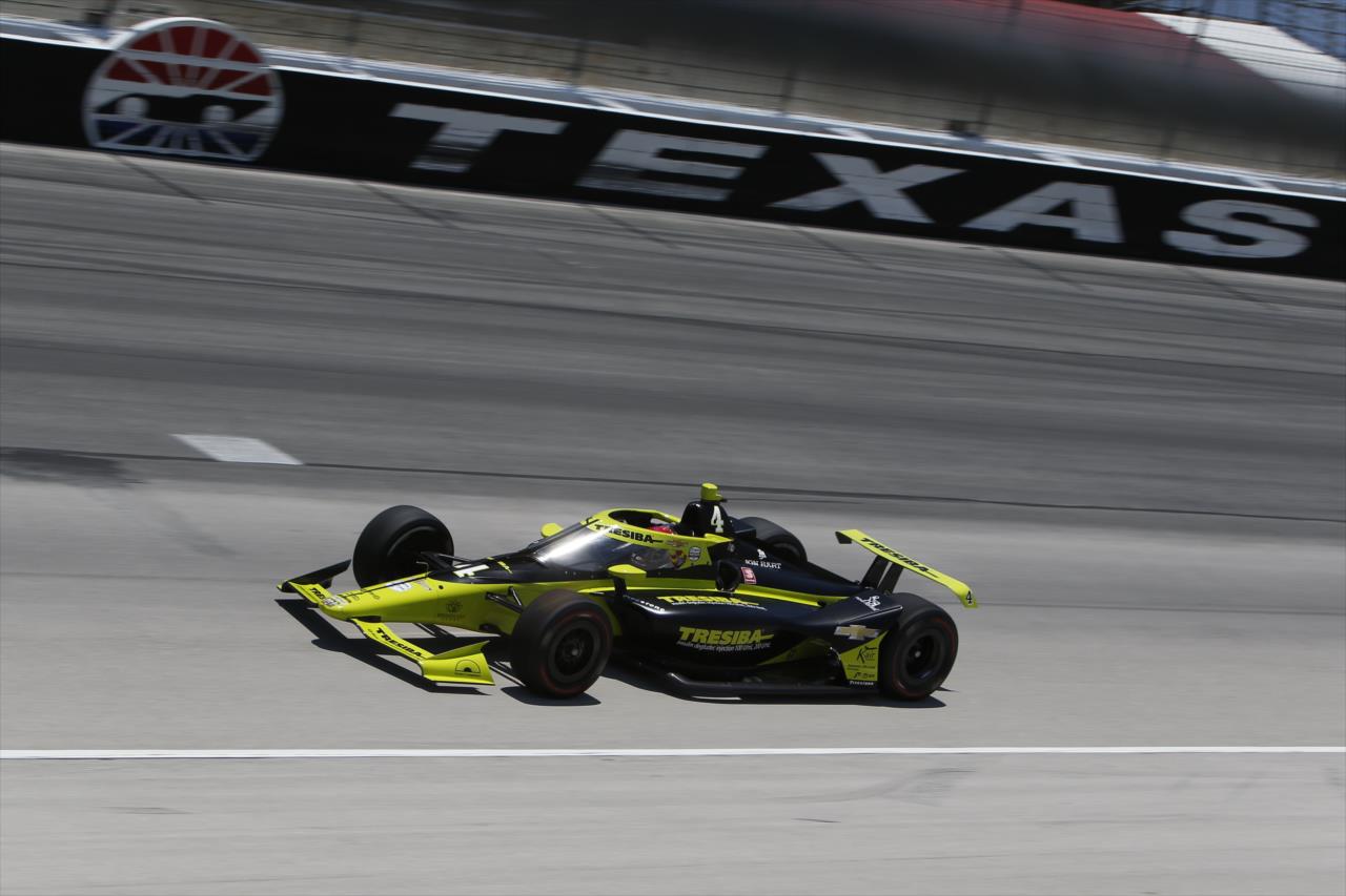Charlie Kimball during practice for the Genesys 300 at Texas Motor Speedway Saturday, June 6, 2020 -- Photo by: Chris Jones