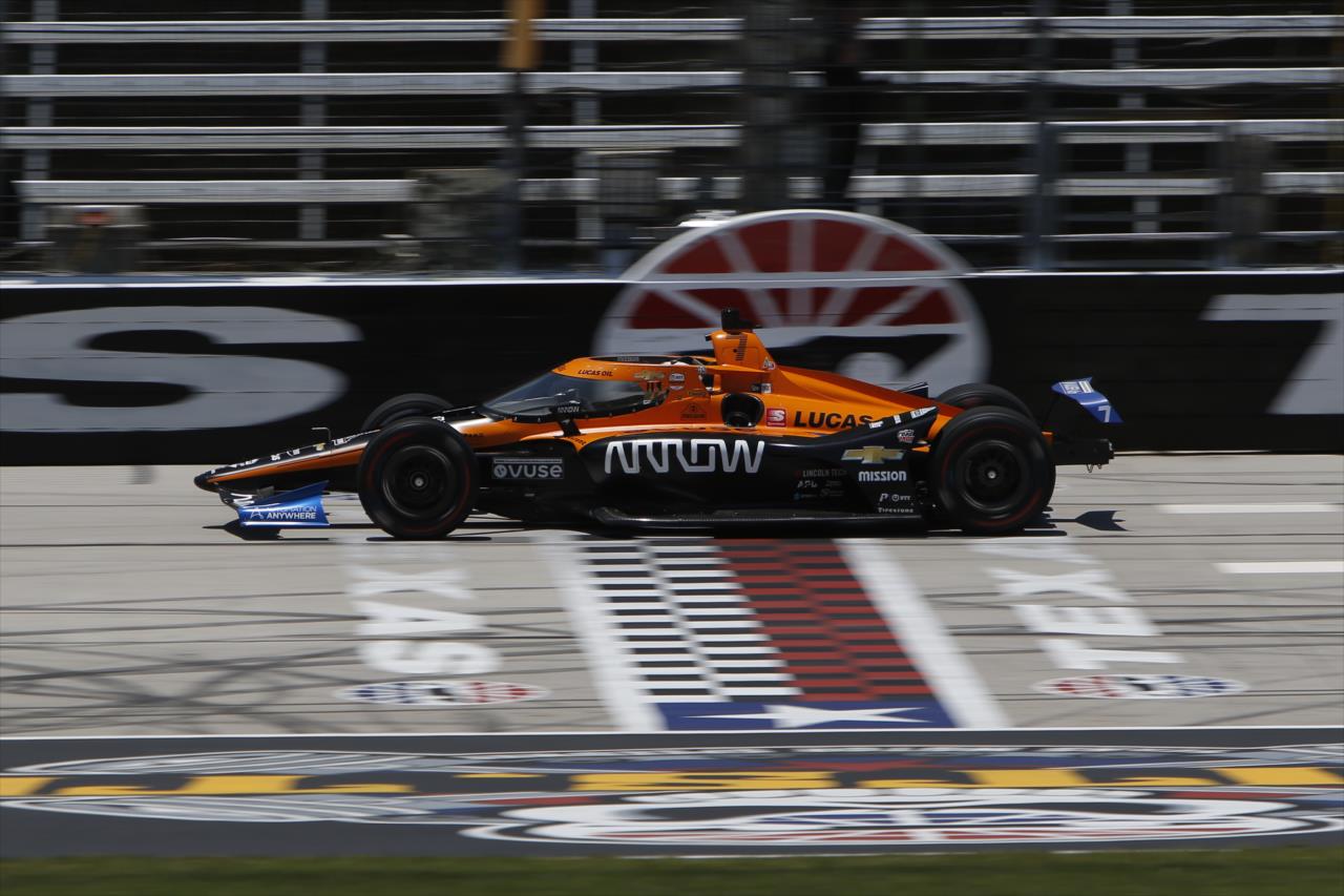 Oliver Aksew during practice for the Genesys 300 at Texas Motor Speedway Saturday, June 6, 2020 -- Photo by: Chris Jones