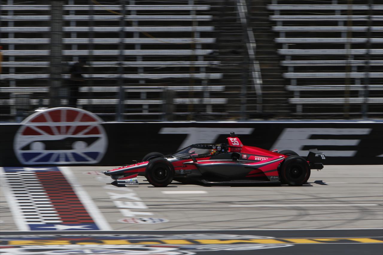 Alex Palou during practice for the Genesys 300 at Texas Motor Speedway Saturday, June 6, 2020 -- Photo by: Chris Jones
