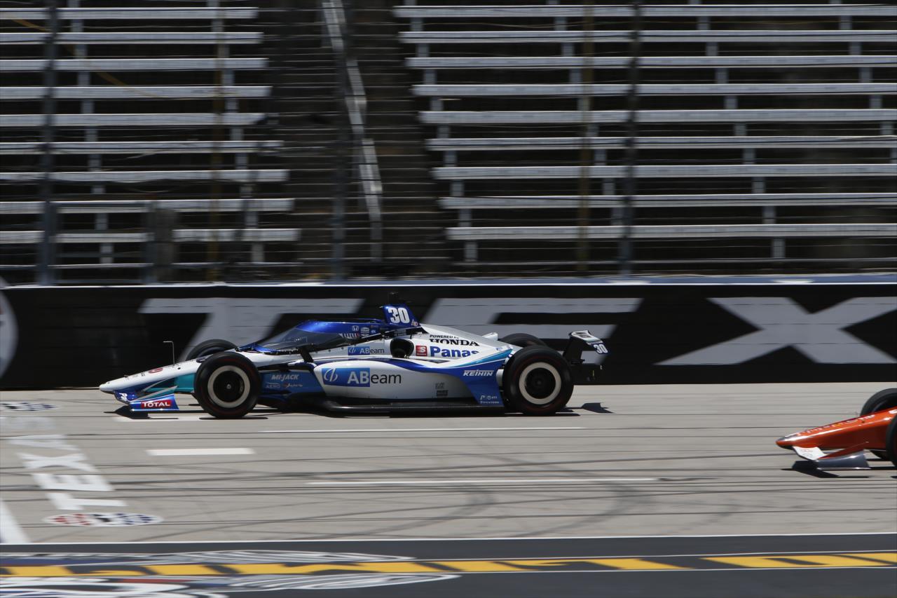 Takuma Sato during practice for the Genesys 300 at Texas Motor Speedway Saturday, June 6, 2020 -- Photo by: Chris Jones