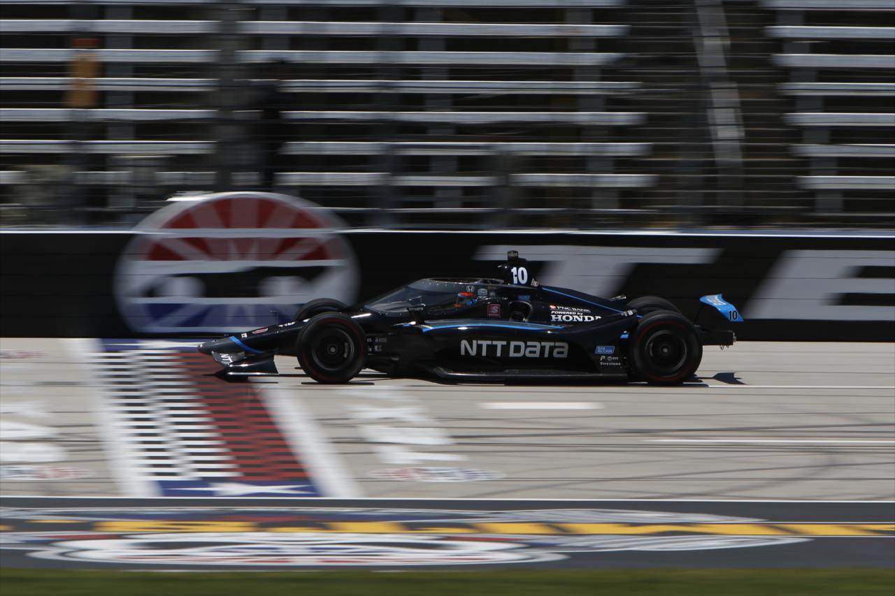 Felix Rosenqvist during practice for the Genesys 300 at Texas Motor Speedway Saturday, June 6, 2020 -- Photo by: Chris Jones