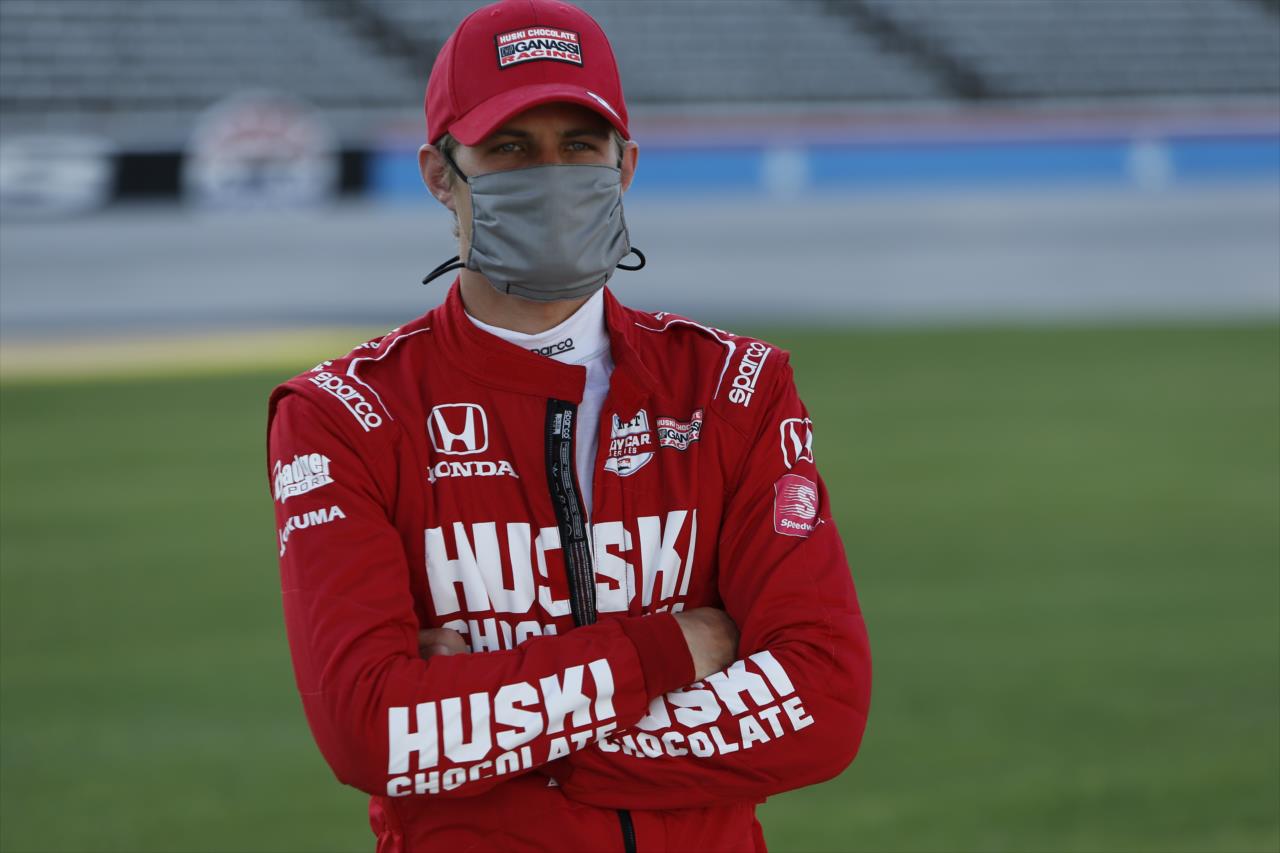Marcus Ericsson prior to the Genesys 300 at Texas Motor Speedway Saturday, June 6, 2020 -- Photo by: Chris Jones