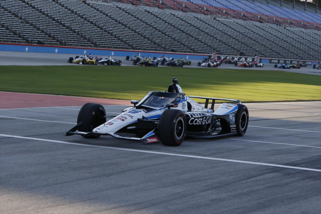 Graham Rahal during the Genesys 300 at Texas Motor Speedway Saturday, June 6, 2020 -- Photo by: Chris Jones
