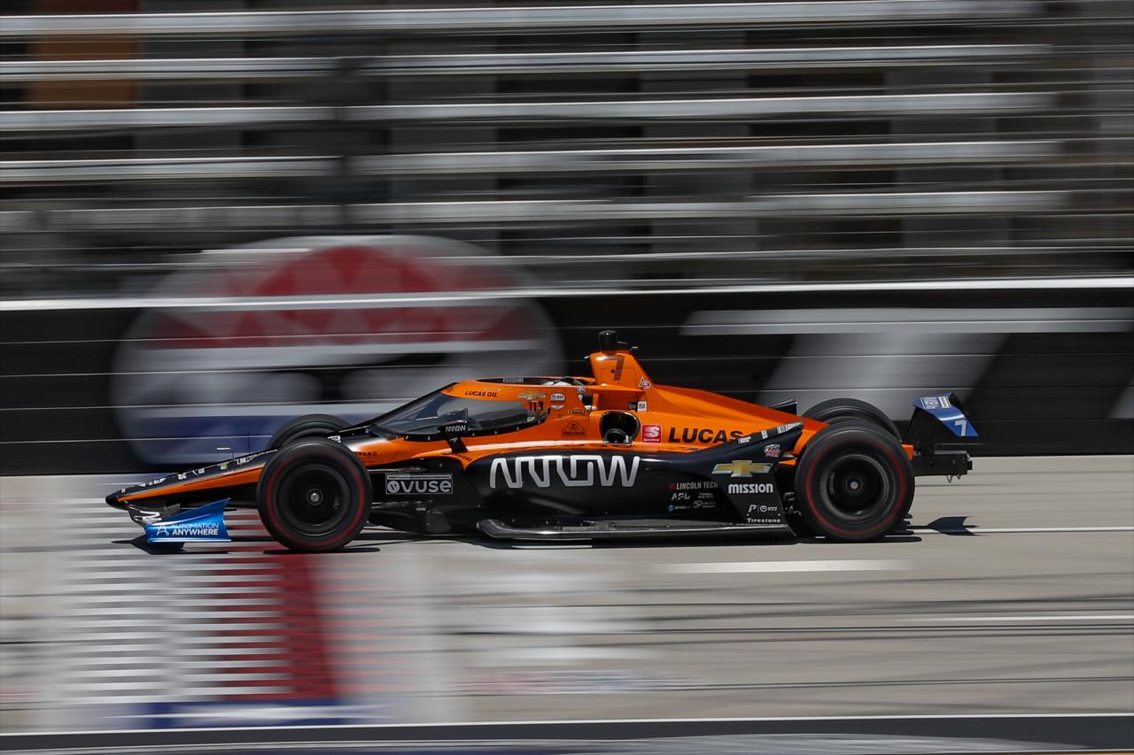 Oliver Askew during practice for the Genesys 300 at Texas Motor Speedway Saturday, June 6, 2020 -- Photo by: Chris Owens