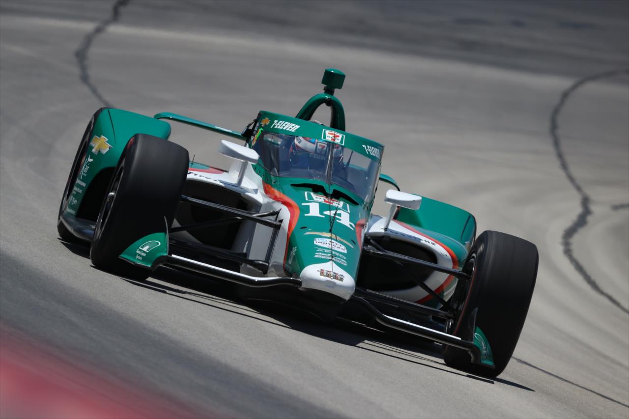 Tony Kanaan during practice for the Genesys 300 at Texas Motor Speedway Saturday, June 6, 2020 -- Photo by: Chris Owens