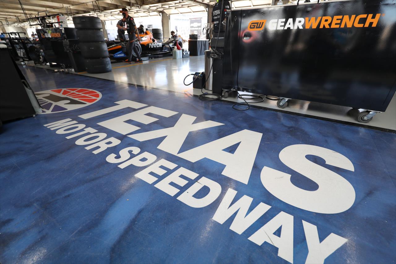 The Texas Motor Speedway logo -- Photo by: Chris Owens