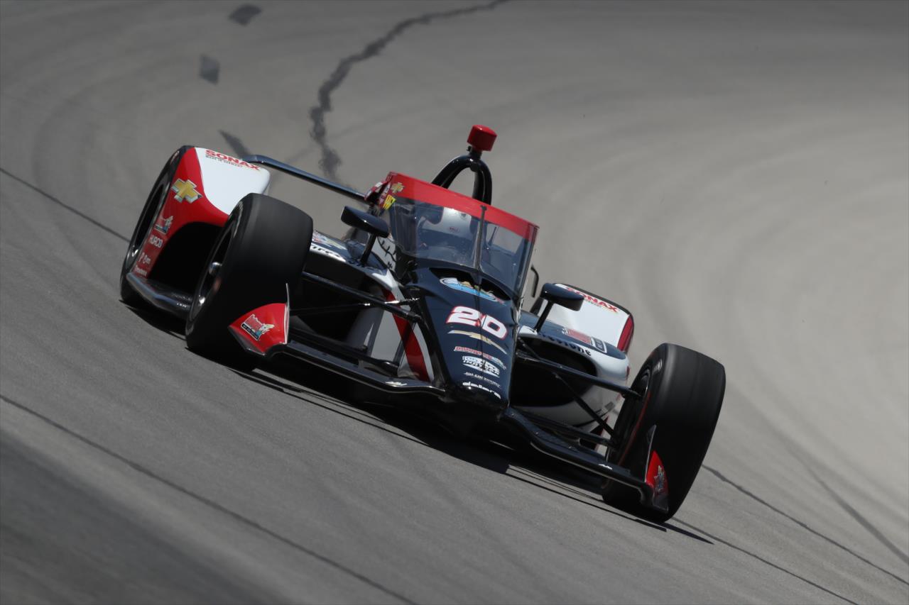 Ed Carpenter during practice for the Genesys 300 at Texas Motor Speedway Saturday, June 6, 2020 -- Photo by: Chris Owens