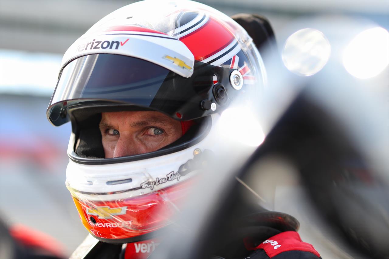 Will Power during qualifying for the Genesys 300 at Texas Motor Speedway Saturday, June 6, 2020 -- Photo by: Chris Owens