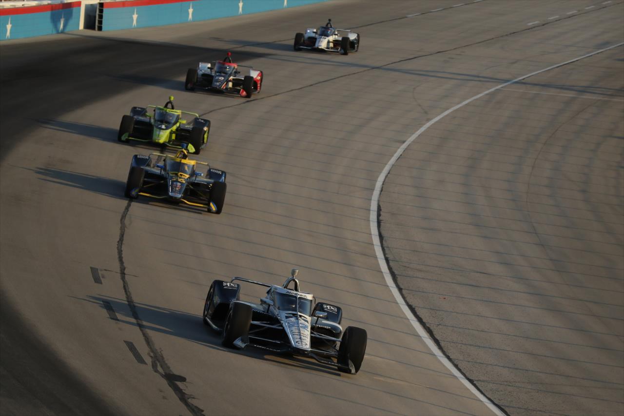 Simon Pagenaud during the Genesys 300 at Texas Motor Speedway Saturday, June 6, 2020 -- Photo by: Chris Owens