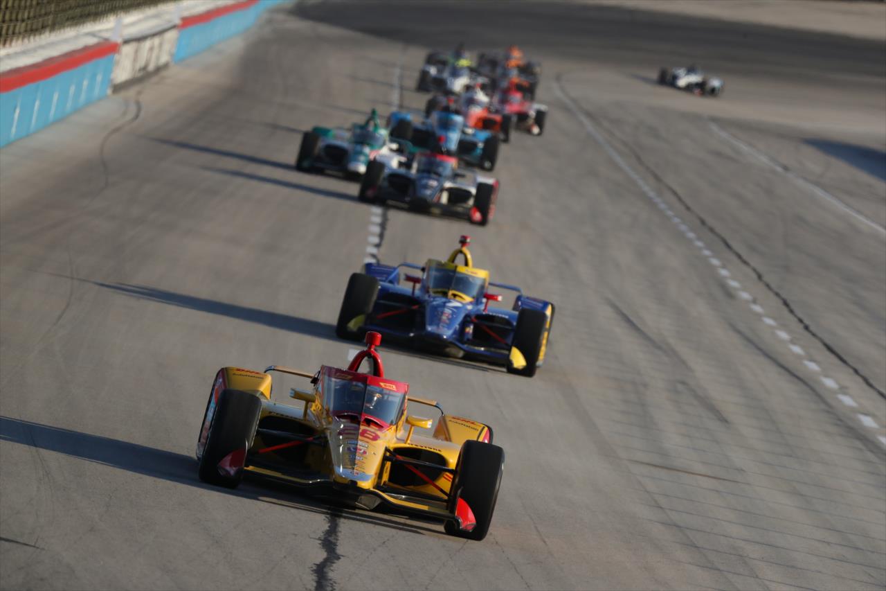 Ryan Hunter-Reay during the Genesys 300 at Texas Motor Speedway Saturday, June 6, 2020 -- Photo by: Chris Owens