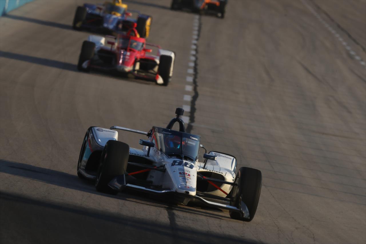 Colton Herta during the Genesys 300 at Texas Motor Speedway Saturday, June 6, 2020 -- Photo by: Chris Owens