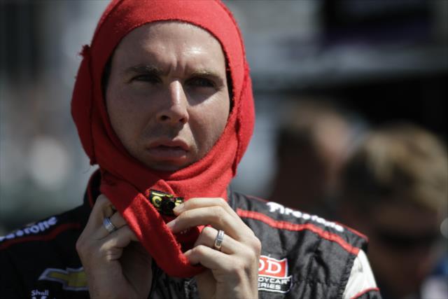 Will Power begins preparing for Race 2 of the Honda Indy Toronto -- Photo by: Shawn Gritzmacher