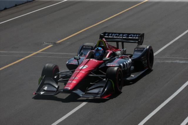 Robert Wickens rolls down the frontstretch prior to the start of the Honda Indy Toronto -- Photo by: Chris Jones