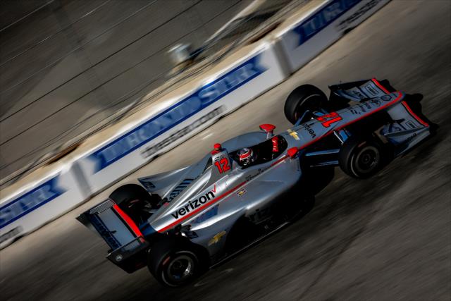 Will Power races through Turn 9 during the Honda Indy Toronto -- Photo by: Joe Skibinski