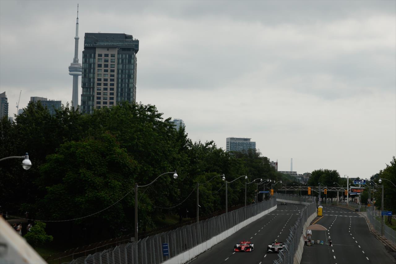 Marcus Ericsson and David Malukas - Honda Indy Toronto - By: Joe Skibinski -- Photo by: Joe Skibinski