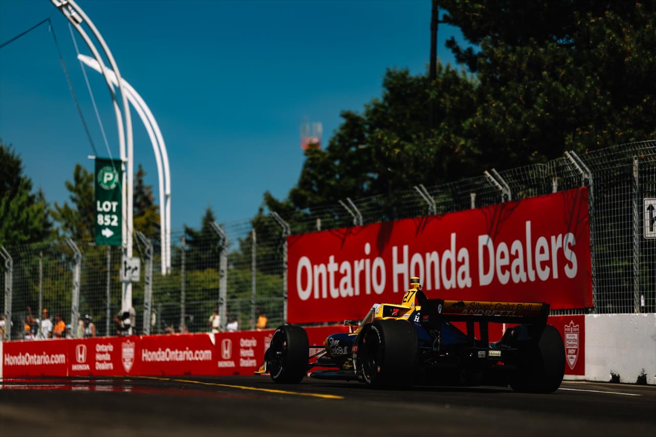 Kyle Kirkwood - Ontario Honda Dealers Indy Toronto - By: Joe Skibinski -- Photo by: Joe Skibinski