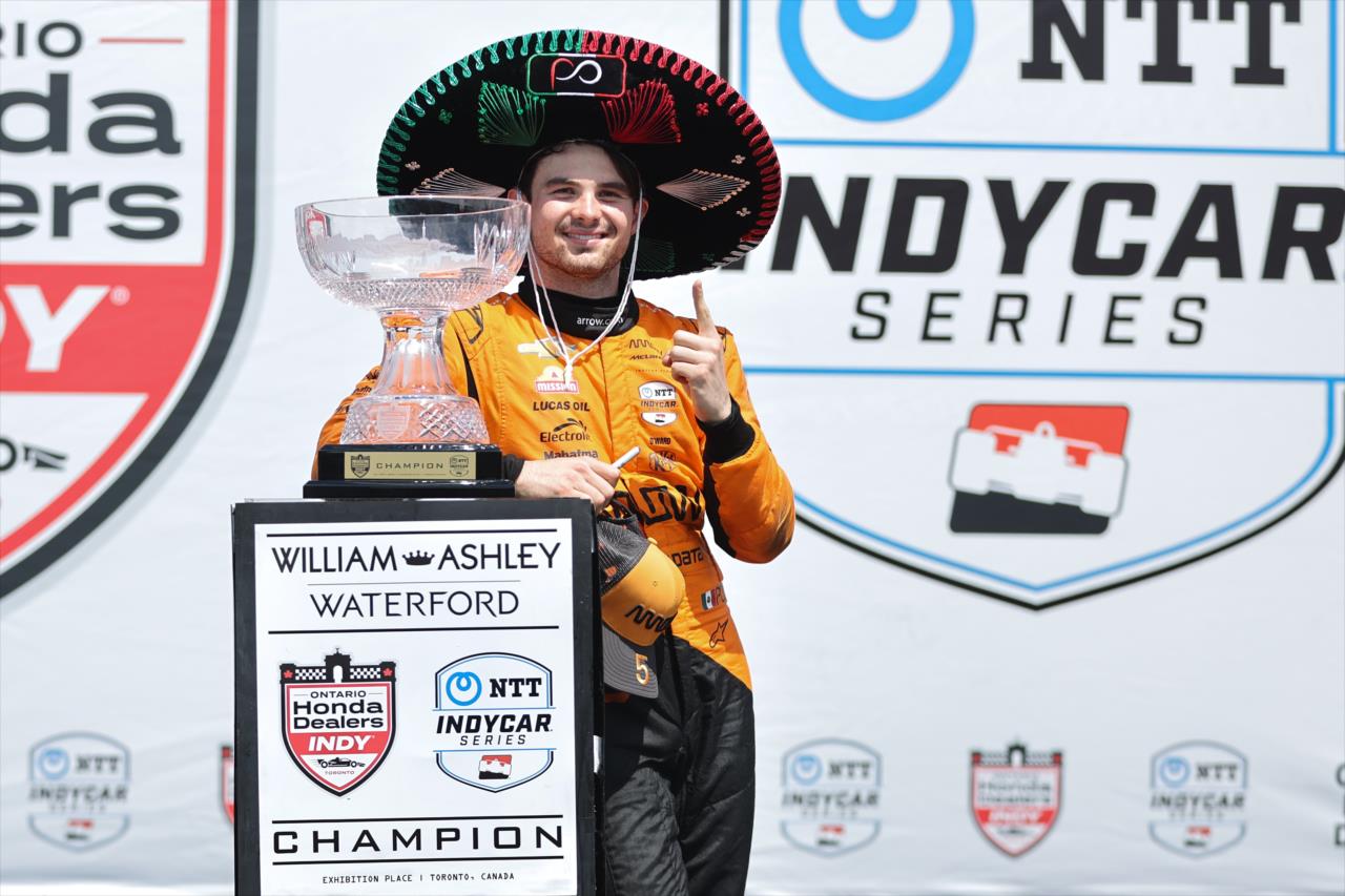 Pato O'Ward - Ontario Honda Dealers Indy Toronto - By: Chris Owens -- Photo by: Chris Owens