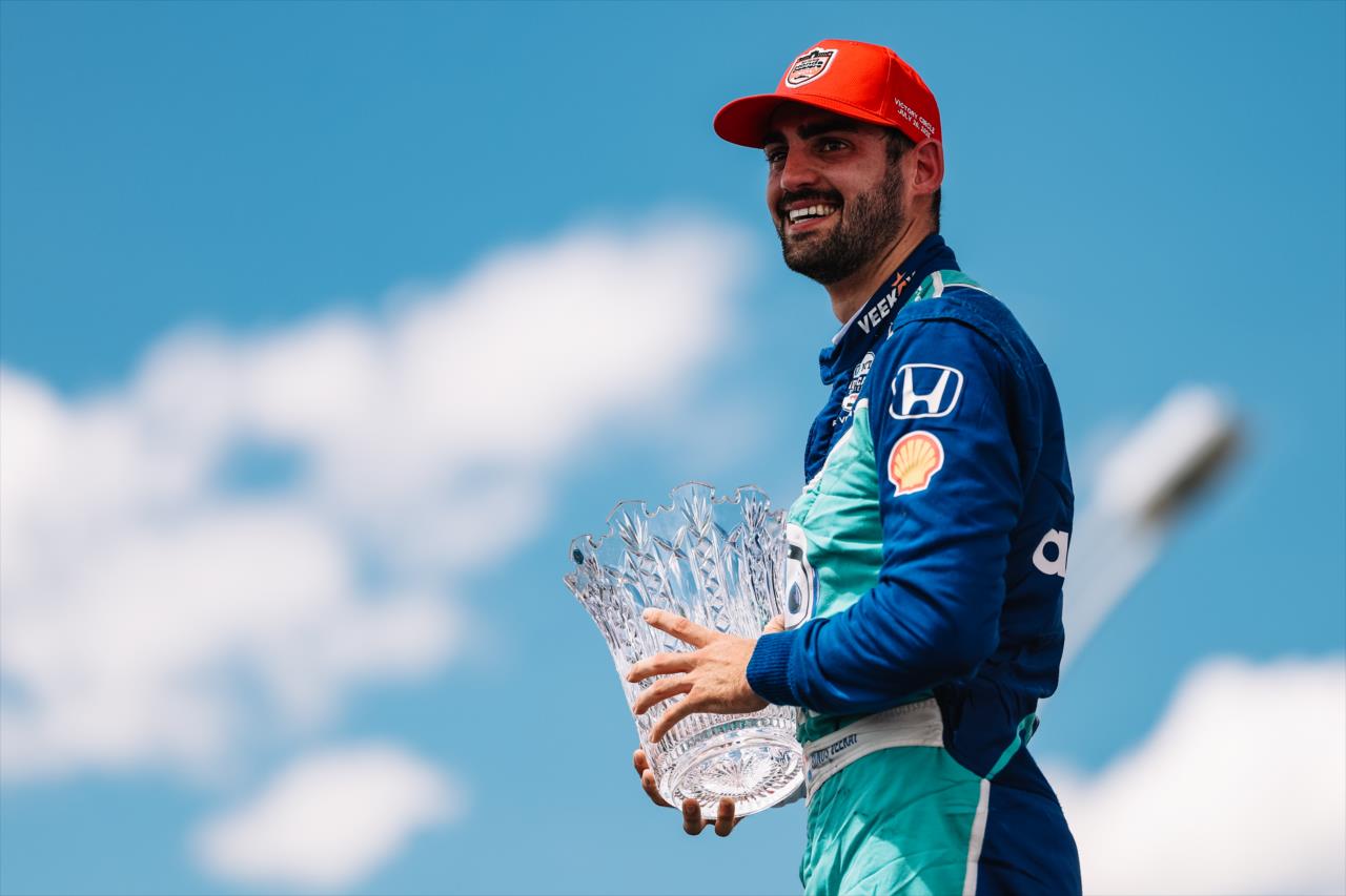 Rinus VeeKay - Ontario Honda Dealers Indy Toronto - By: Joe Skibinski -- Photo by: Joe Skibinski